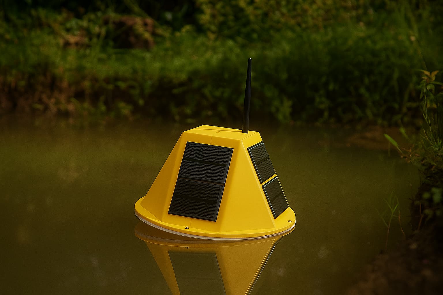 IoT buoy for shrimp farm monitoring